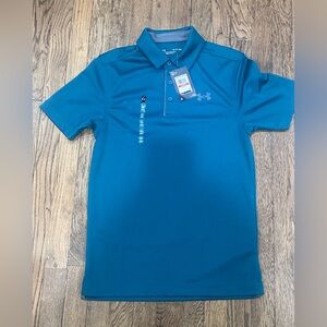 Under Armour Loose Fit Teal Polo Shirt
